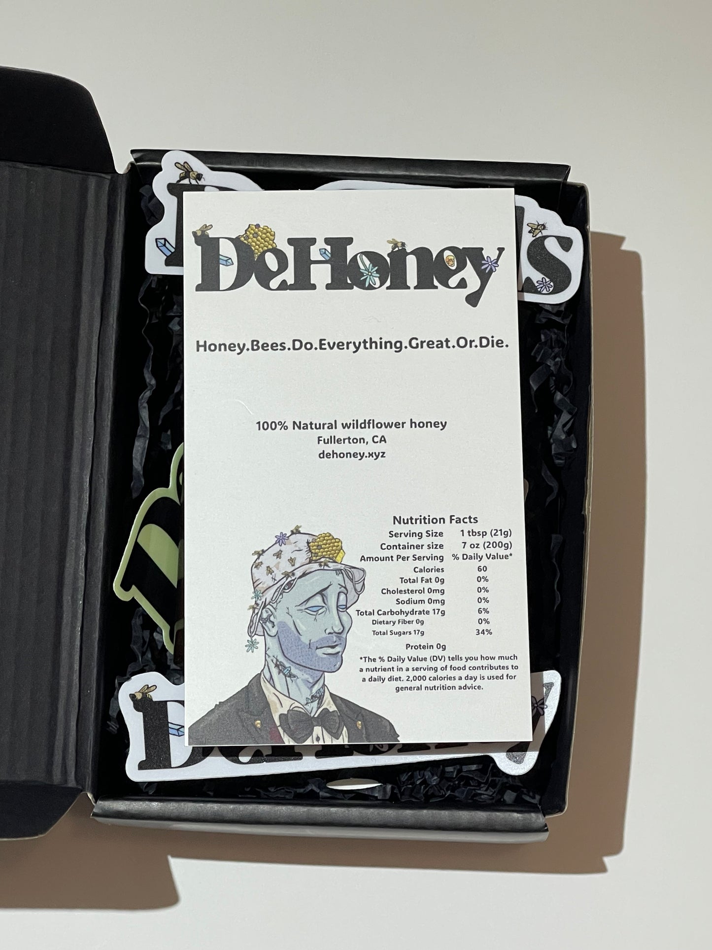 Raw Honey 7oz Jar
